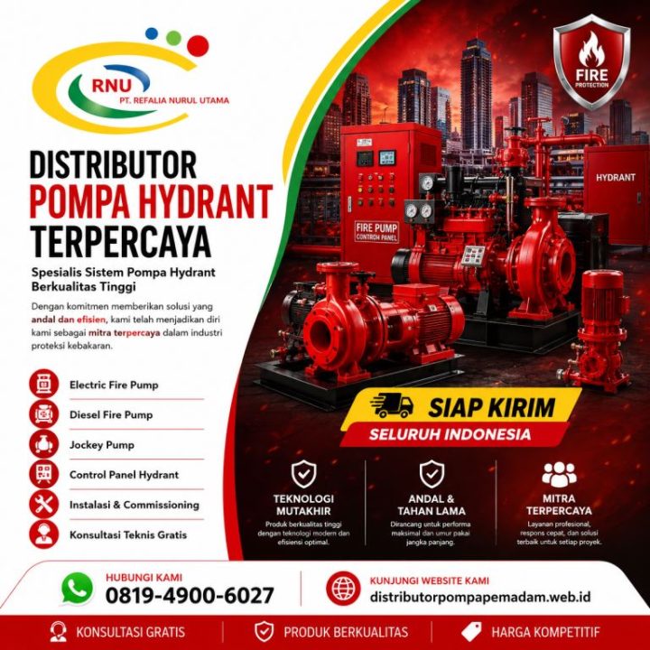 distributor pompa pemadam